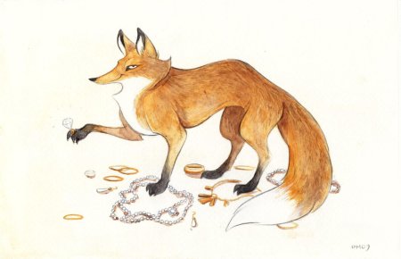 Рисунки лис