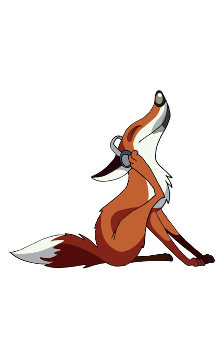 Мультяшная лиса