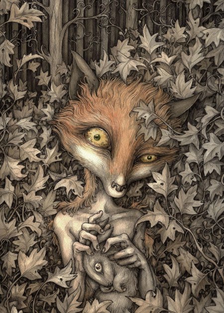 Лиса сюрреализм