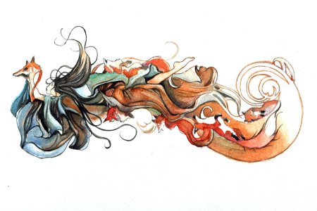 Кицунэ япония