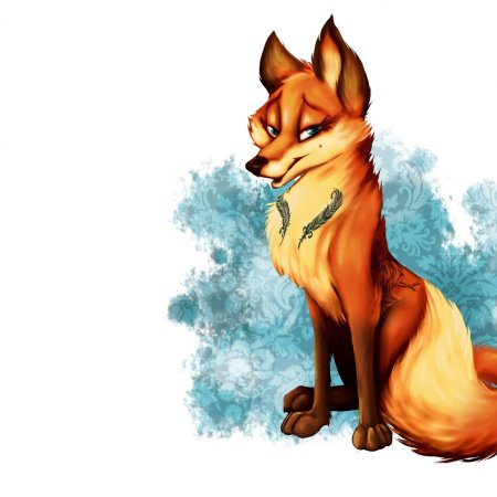 Мультяшная лиса