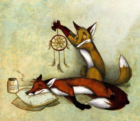 Лисы арт culpeo fox