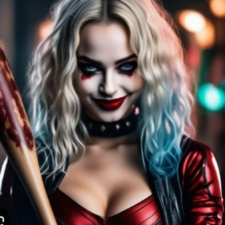 Харли квинн с битой