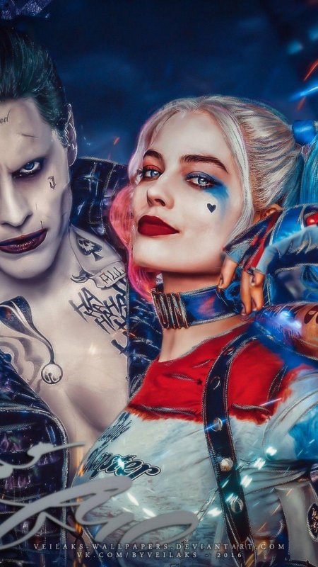 Harley quinn and joker