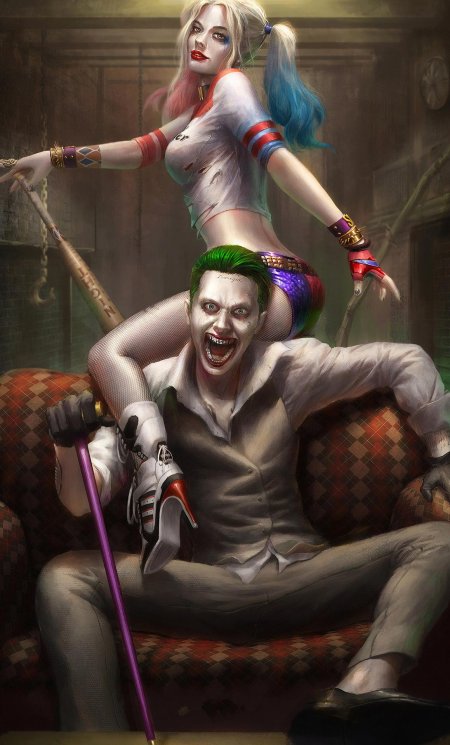 Харли квин и джокер отряд самоубийц