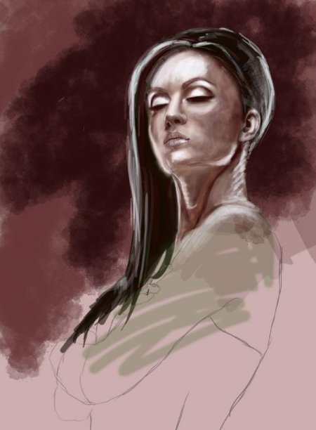 Высокомерная девушка