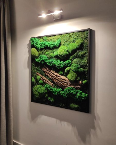 Панно со мхом
