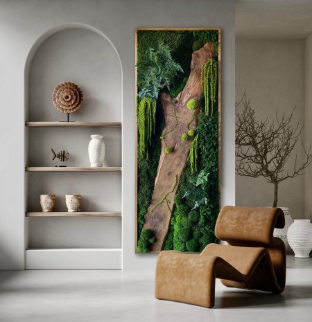 Фитостены стабилизированного мха