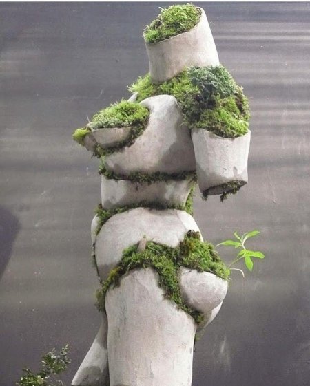 Фигуры из мха