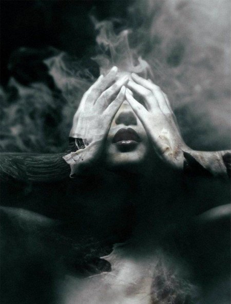 Фотосессия с дымом