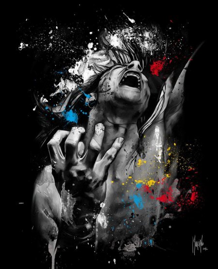 Боль абстракция