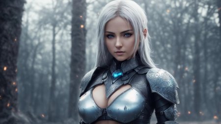 Девушка в доспехах