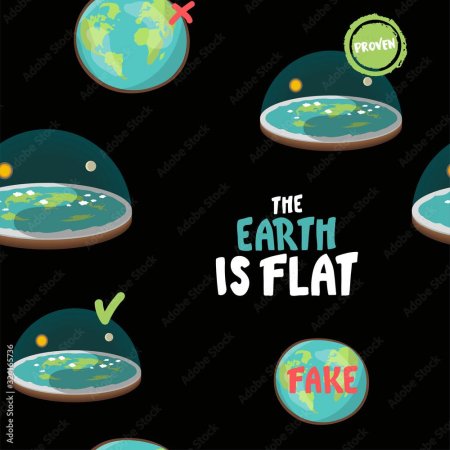 The earth is flat