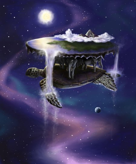 Плоский мир терри пратчетт атуин