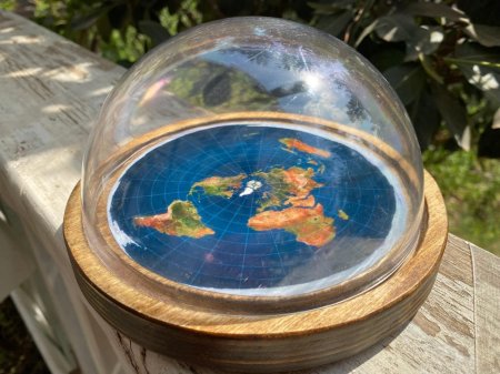 Глобус плоской земли