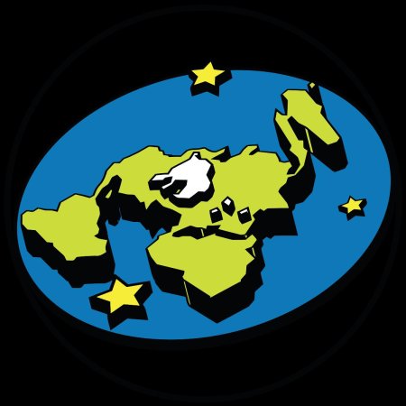 Земля плоская теория флаг оон