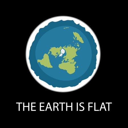 The flat earth