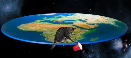 Плоская земля демотиваторы