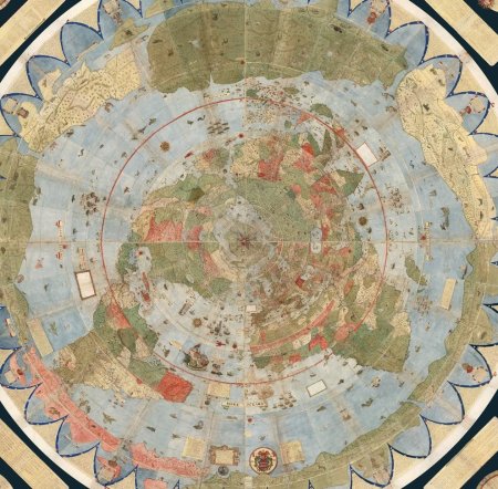 Карта монте урбано 1587