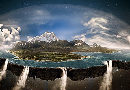 Плоская земля под куполом