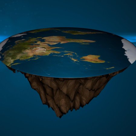 Фотографии плоской земли