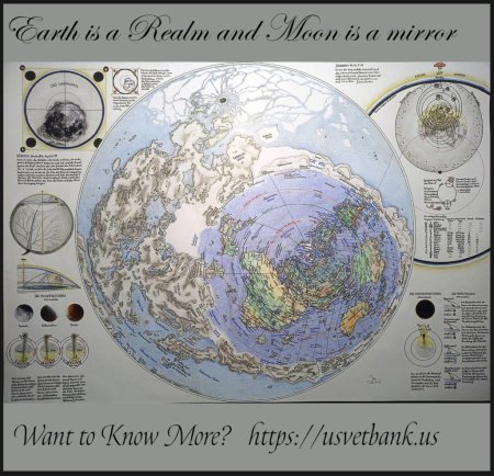 Карта мира оон плоской земли