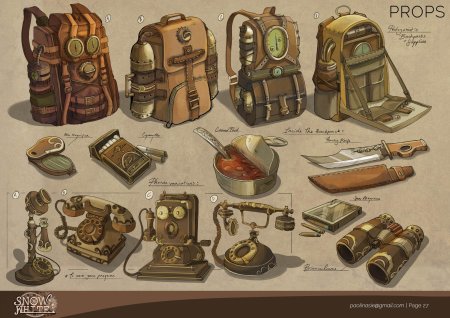 Инвентарь днд concept art