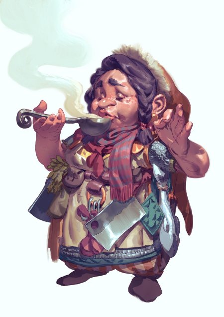 Полурослик бард днд