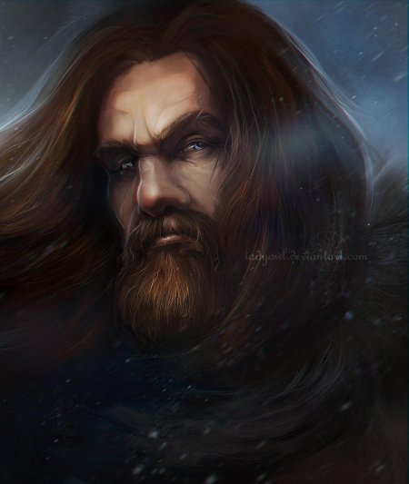 Бородатый мужчина фэнтези