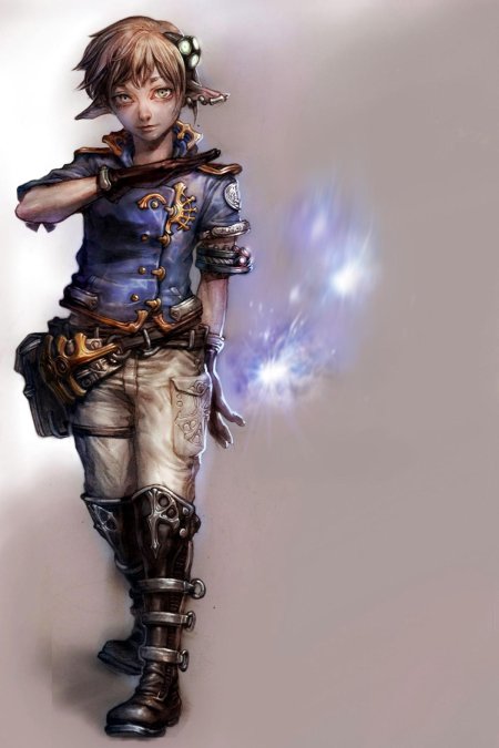 Стимпанк полуэльф