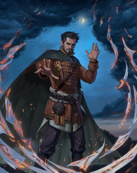 Чародей днд арт