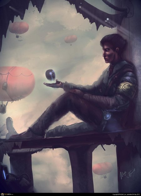 Воздушный шар арт