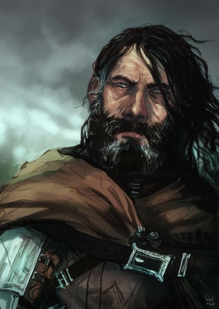 Лесоруб арт фэнтези