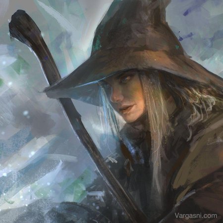 Ведьма арт фэнтези