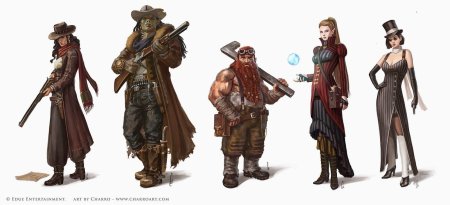 Стимпанк персонаж