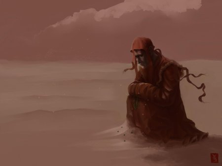 Странник пилигрим монах