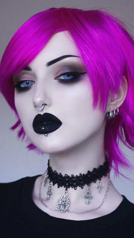 Эмо макияж для девушек