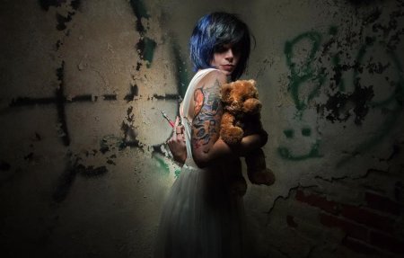 Креативная девушка