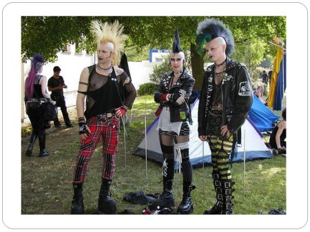 Панки молодежная субкультура