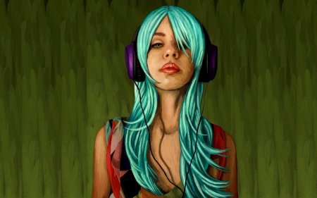 Арт девушек