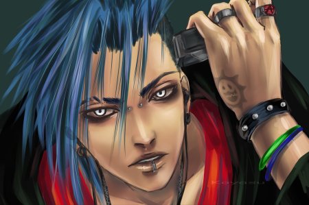 Парень панк