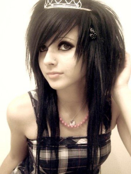 Эмо прическа