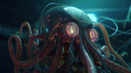 Робот осьминог