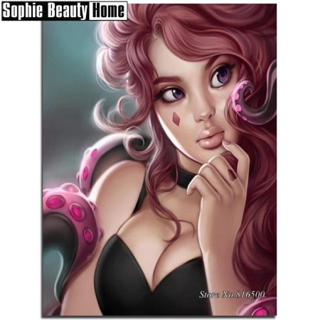 Девушка с тентаклями