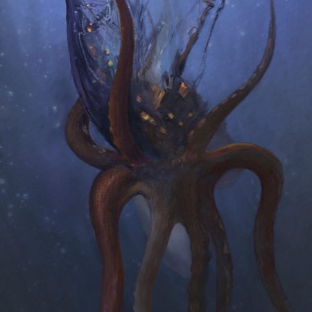 Кракен морское чудовище