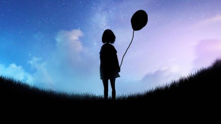 Девочка с шариками