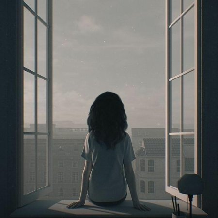 Девушка одинока