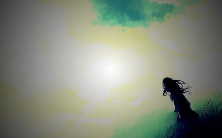 Одинокая девочка