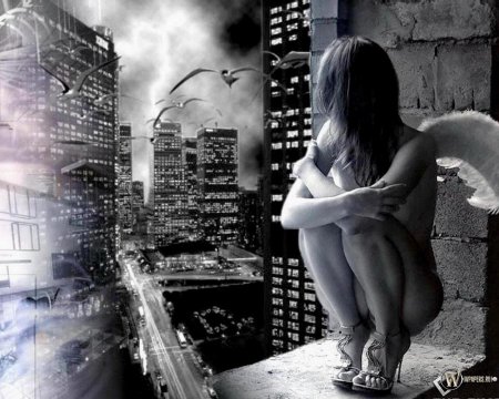 Грустный ангел