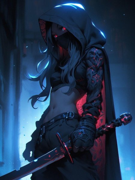 Воительница аниме